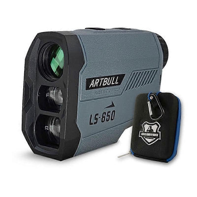 Laser Rangefinder 650Yd 6X Monocular with Slope, Height & Flag Lock – Waterproof – LS-650 – Grey