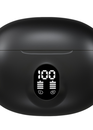 Norden TWS Wireless Earphones Bluetooth 5.3 with Charging Case, Type-C Fast Charging, Touch Control, Noise Reduction, Built-in Mic for Calls and Music - Compatible with iOS & Android-  Black