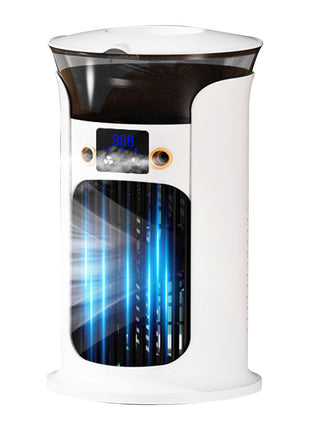 Portable USB Desktop Evaporative Air Cooler 880 ml – 3 Speeds, 7‑Color LED