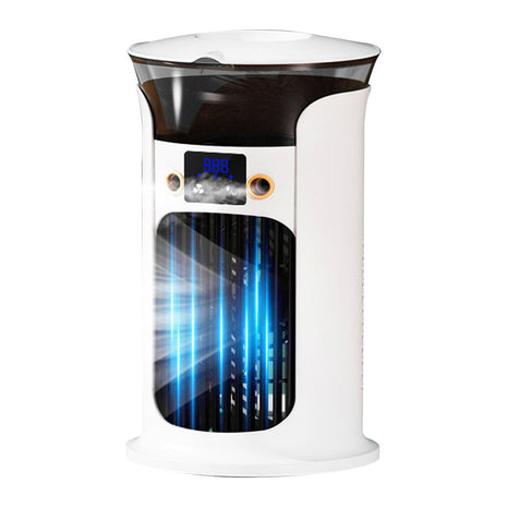 Portable USB Desktop Evaporative Air Cooler 880 ml – 3 Speeds, 7‑Color LED