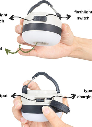 Outgear Multifunctional Camp Light | Build in Power Bank & Flashlight