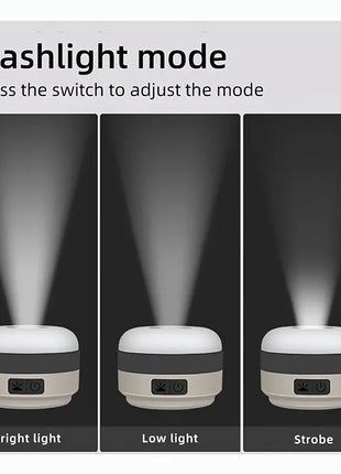 Outgear Multifunctional Camp Light | Build in Power Bank & Flashlight