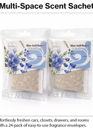 Scented Envelope Sachets 24 Pack for Car Room Closet Drawer Freshener