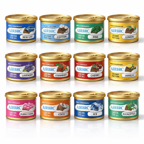 12 Pack Air Freshener Cans 40g Assorted Scents