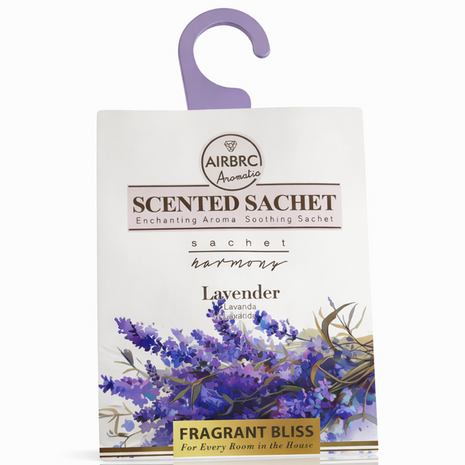 12-Pack Scented Fragrance Sachets for Car, Closet & Drawer – Slim No-Setup Air Fresheners Lavender