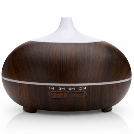 Ultrasonic Essential Oil Diffuser with Timer, Lights & Auto Shut-Off