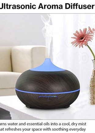 Ultrasonic Essential Oil Diffuser with Timer, Lights & Auto Shut-Off