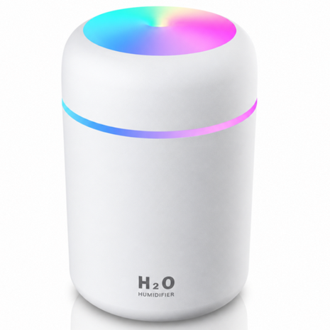 300ml USB Cool Mist Humidifier with LED Light