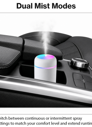300ml USB Cool Mist Humidifier with LED Light