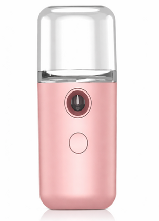 Portable Nano Mist Sprayer 30 ml Pink USB Rechargeable Facial Mister