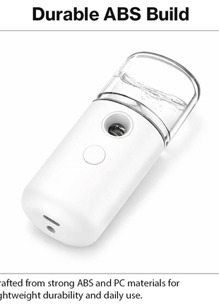 Portable Nano Mist Sprayer 30 ml USB Rechargeable Facial Mister