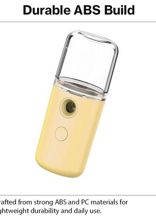 Portable Nano Mist Sprayer 30 ml  USB Rechargeable Facial Mister