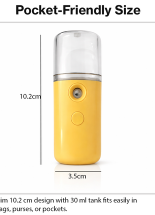 Portable Nano Mist Sprayer 30 ml  USB Rechargeable Facial Mister