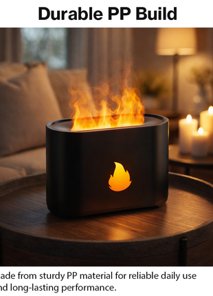 Flame Air Diffuser Humidifier LED with Remote USB