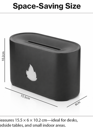 Flame Air Diffuser Humidifier LED with Remote USB
