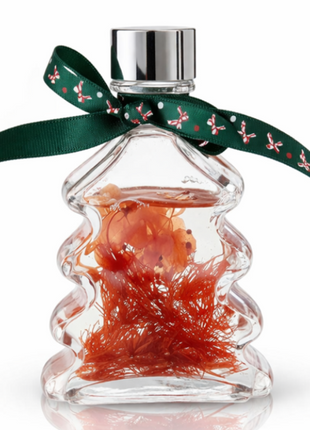 Christmas Tree Reed Diffuser Gift Set – 5 Reed Sticks, Decorative Home Aroma Diffuser 8×4.5×15cm