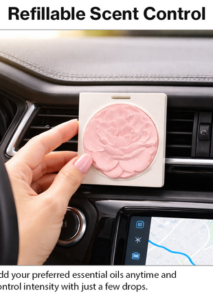 Refillable Stone Air Freshener for Car & Small Spaces