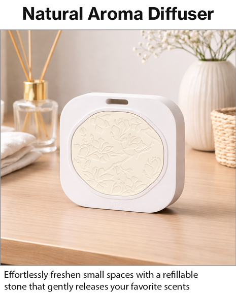 Refillable Stone Air Freshener for Car & Small Spaces