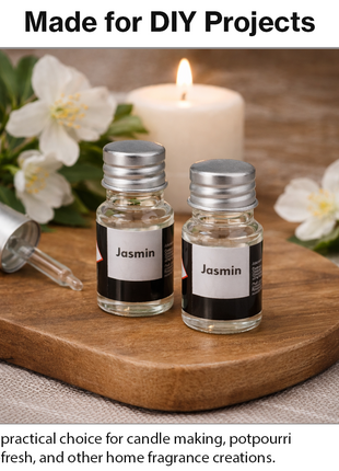 Scented Fragrance Oil Set 12-Pack Ethyl Alcohol Based Diffuser Candle Making Oils Small Bottles with Case