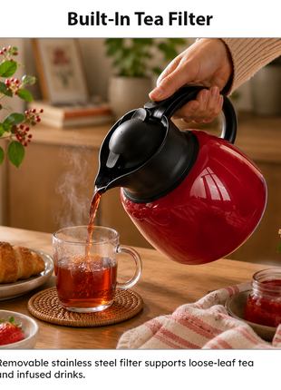 750ml Vacuum Insulated Thermal Carafe Pot with SUS304 Filter and Lock