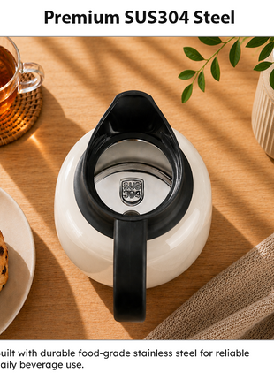 750ml Vacuum Insulated Thermal Carafe Pot with SUS304 Filter and Lock