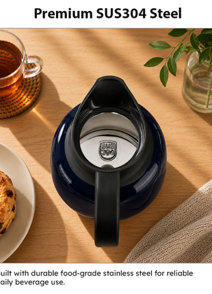 750ml Vacuum Insulated Thermal Carafe Pot with SUS304 Filter and Lock