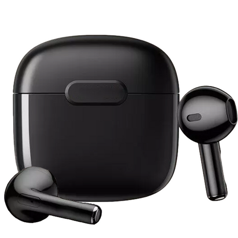 Norden Echo TWS Bluetooth Earphones – True Wireless, Bluetooth 5.0, Charging Case, 10m Range, Type-C Charging, Compatible with Android & iOS - Black