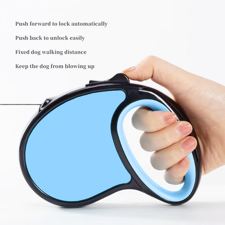 Retractable Dog Leash 3m – Quick Brake