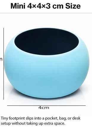 Mini Bluetooth 5.1 Metal Bass Speaker, USB Rechargeable 0-5W