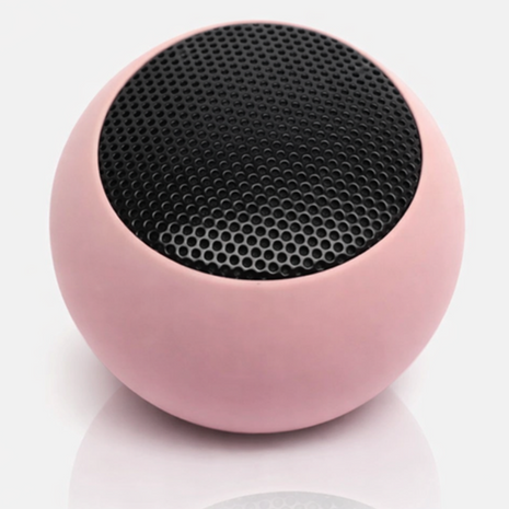 Mini Bluetooth 5.1 Metal Bass Speaker, USB Rechargeable 0-5W