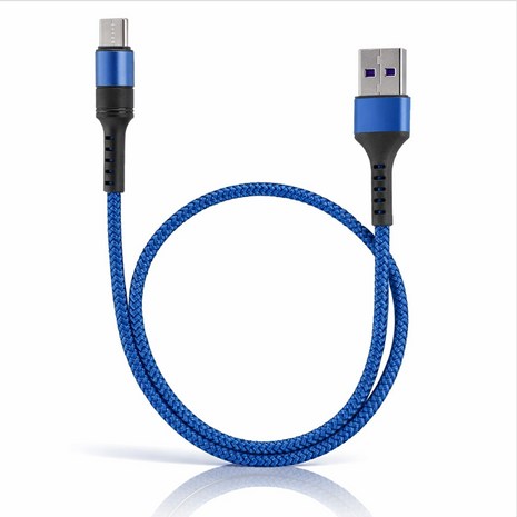 Rapid Series USB-A to USB-C Fast Charging & Data Cable, Braided Nylon, Tinned Copper Core, Aluminum Alloy Connectors, Over-Voltage Protection