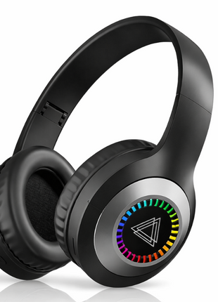 Wireless Bluetooth 5.3 Foldable Over-Ear Headphones 50h Battery