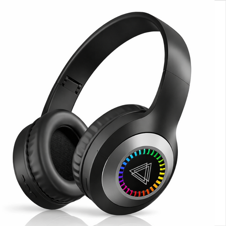 Wireless Bluetooth 5.3 Foldable Over-Ear Headphones 50h Battery