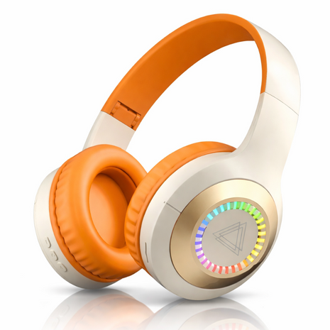 Wireless Bluetooth 5.3 Foldable Over-Ear Headphones 50h Battery