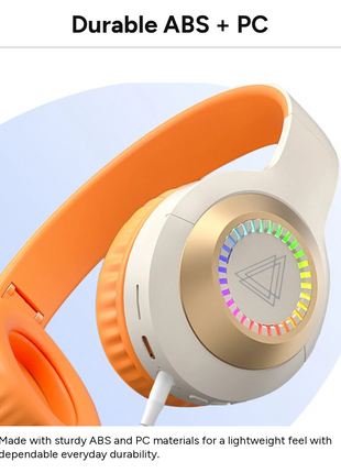 Wireless Bluetooth 5.3 Foldable Over-Ear Headphones 50h Battery