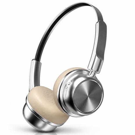 Bluetooth 5.4 Wireless On-Ear Headphones with Type-C