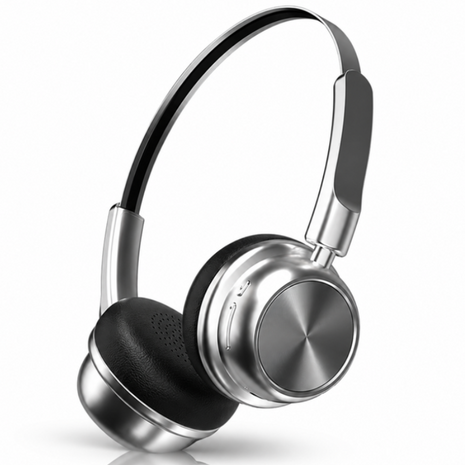 Bluetooth 5.4 Wireless On-Ear Headphones with Type-C
