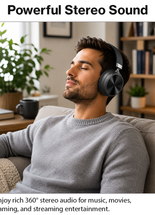 Wireless Bluetooth Noise Cancelling Over-Ear Headphones