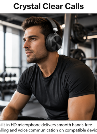 Wireless Bluetooth Noise Cancelling Over-Ear Headphones