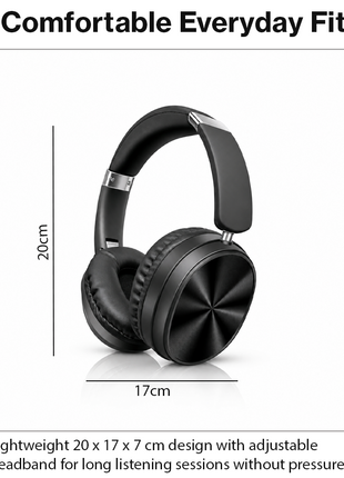 Wireless Bluetooth Noise Cancelling Over-Ear Headphones