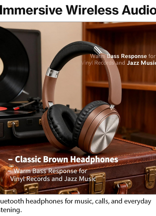Wireless Bluetooth Noise Cancelling Over-Ear Headphones