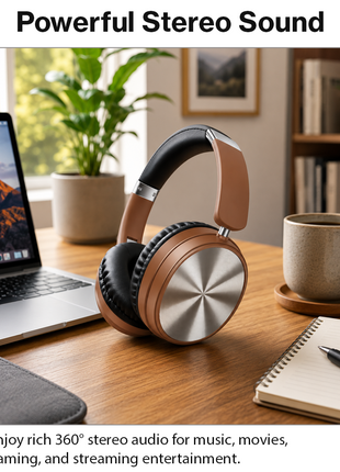 Wireless Bluetooth Noise Cancelling Over-Ear Headphones