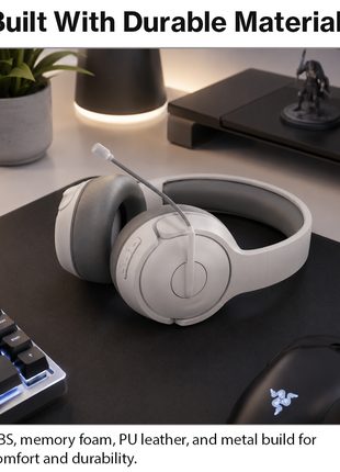 Over-Ear Gaming Headset with Boom Mic, 40 mm Drivers and 3.5 mm Multi-Platform Compatibility