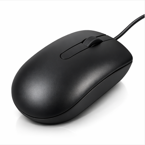 USB Wired Optical Mouse 3-Button 1000 DPI Computer Mouse with 1.2 m Cable