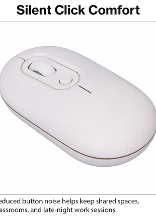 Rechargeable Wireless LED Mouse 450mAh Battery Silent Click Optical 2.4GHz USB