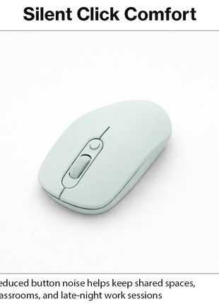 Rechargeable Wireless LED Mouse 450mAh Battery Silent Click Optical 2.4GHz USB
