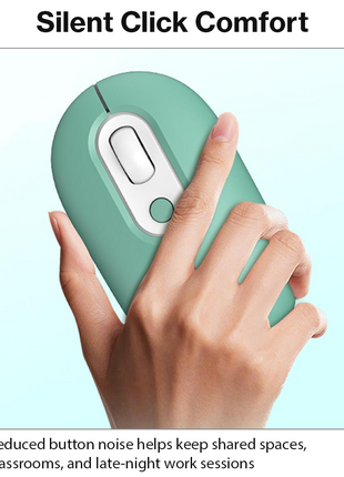 Rechargeable Wireless LED Mouse 450mAh Battery Silent Click Optical 2.4GHz USB