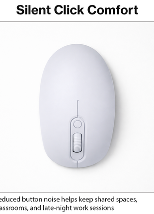 Rechargeable Wireless LED Mouse 450mAh Battery Silent Click Optical 2.4GHz USB