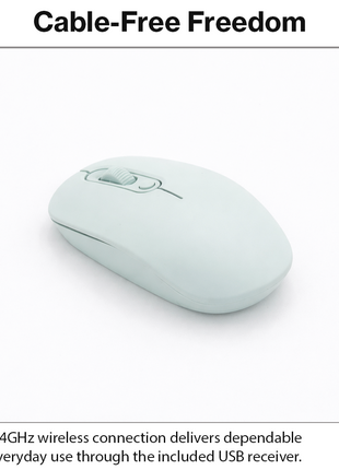 Rechargeable Wireless LED Mouse 450mAh Battery Silent Click Optical 2.4GHz USB