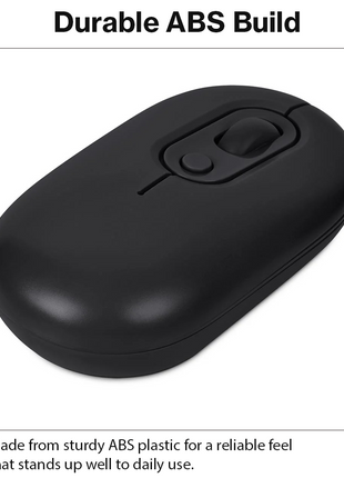 Rechargeable Wireless LED Mouse 450mAh Battery Silent Click Optical 2.4GHz USB